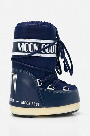 Moon Boot - Dječje čizme za snijeg Original - mornarsko plava. Dječja obuća za zimu iz kolekcije Moon Boot. S podstavom model izrađen od kombiniranog tekstilnog i sintetičkog materijala.
