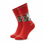 Visoke unisex čarape Stereo Socks Wet Nightmare Crvena