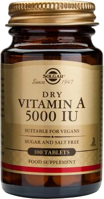 Solgar Vitamin A 5000 IU 100 tbl.