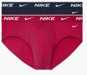 Bokserice Nike Everyday Cotton Stretch Brief 2P - mystic hibiscus/obsidian