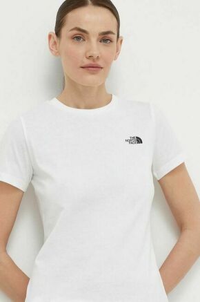 THE NORTH FACE Tehnička sportska majica 'Simple Dome' crna / bijela