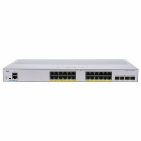 Cisco 28-Port Gigabit PoE L2 L3 Managed Rackmount Switch (195W) CSC-CBS250-24P-4G