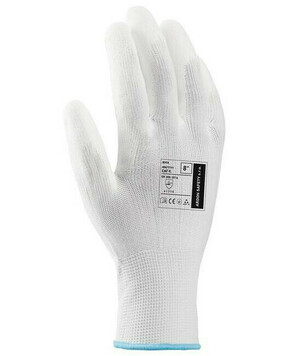 ARDONSAFETY/BUCK WHITE 10/XL umočene rukavice - s prodajnom etiketom | A9003/10/SPE