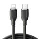 Šareni kabel 30W USB C na Lightning SA29-CL3 / 30W / 1,2m (crni)