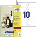 Avery-Zweckform T2001-10 etikete (A4) 90 x 50 mm kartonska kutija ultrabijela 100 St. neljepljivo #####Anhänger-Etiketten