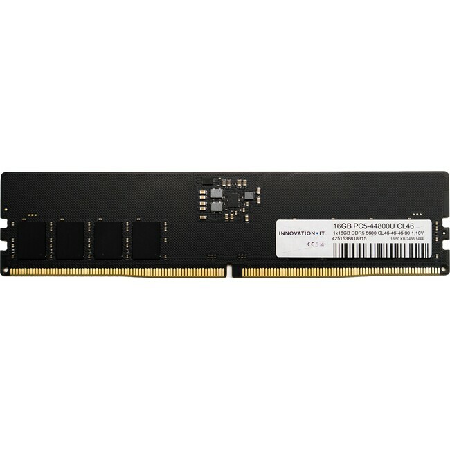Innovation | 16gb | 5600 | cl46 | 1. 10v | ddr5 | cl46-46-46-90 | ram pomnilnik 1 "5600 16gb innovation it cl46 1. 10v (cl46-46-46-90)" komponentko