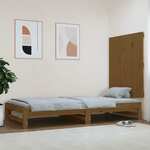 vidaXL Uzglavlje za krevet boja meda 82,5 x 3 x 90 cm masivna borovina