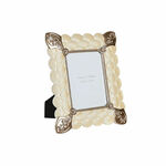 Okvir za sliku DKD Home Decor 22,8 x 2,6 x 28,6 cm Kristal Bakar Bijela Smola romantični , 980 g
