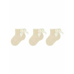 Set od 3 para dječjih visokih čarapa Condor 2.007/4 Linen 0304