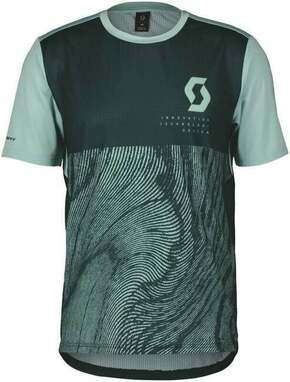 Scott Trail Vertic S/SL Men's Shirt Majica Aruba Green/Mineral Green S