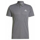 Muški teniski polo Adidas HEAT.RDY Polo M - grey three/white