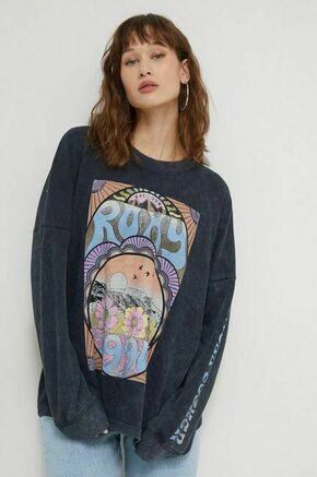 ROXY Sweater majica 'EASTSIDEMIDWTLS' svijetloplava / narančasta / svijetloroza / crna