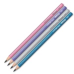 Ars Una: Srebrna zvijezda trokutasta grafitna olovka HB u nekoliko verzija