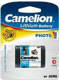 Baterija litijeva 6 V FOTO 2CR5