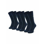 Set od 3 para unisex visokih čarapa Lacoste RA4261 Navy Blue 166