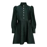 Y.A.S Petite Košulja haljina 'RIPPLE' tamno zelena