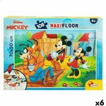 Dječje Puzzle Mickey Mouse Dvostrano 108 Dijelovi 70 x 1,5 x 50 cm (6 kom.)