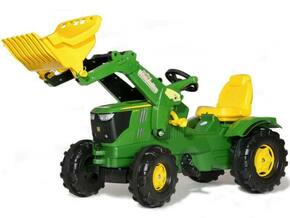 Rolly Toys Farmtrac John Deere 6210R traktor na pedale sa utovarivačem