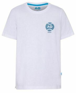 Majica za dječake Australian Open Boys T-Shirt Tennis Ball 2024 - white