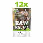 VetExpert Raw Paleo Kitten mokra hrana za mačke, divljač, 12 x 100 g