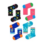 Happy Socks Čarape 'Space' plava / nebesko plava / roza / crna