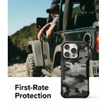 Ringke - Fusion X Design - iPhone 14 Pro Max - Camo Black