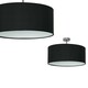 CASINO BLACK/KROM stropna svjetiljka 1xE27