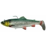 Savage Gear 4D Trout Rattle Shad Green Silver 12,5 cm 35 g
