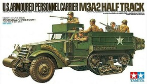 Plastic model U.S. Armored Personnel Carrier M3A2 Half-Track