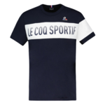 Muška majica Le Coq Sportif BAT Tee Short Sleeve N°2 SS23 - sky captain/new optical white