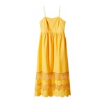 MANGO Ljetna haljina 'BORRIS' žuta
