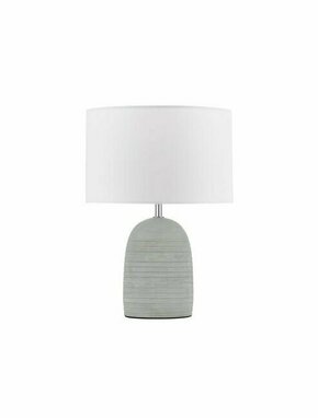 NOVA LUCE 9050166 | Chempo Nova Luce stolna svjetiljka 35cm sa prekidačem na kablu 1x E27 sivo