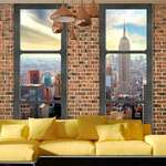 Samoljepljiva foto tapeta - The view from the window: New York 392x280