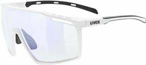 UVEX MTN Perform V White Matt/Variomatic Litemirror Blue Biciklističke naočale
