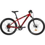 Brdski bicikl rockrider st 900 24'' za djecu od 9 do 12 godina crveni