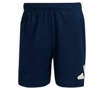 ADIDAS PERFORMANCE Sportske hlače 'Train Essentials Logo ' tamno plava / bijela