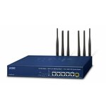 Planet VR-300FW-NR 5G NR Cellular + Wi-Fi 6 AX1800 Dual Band + 1-Port 1000X SFP VPN Security Router and AP Controller (Sub-6 5G NR Global Band, compatible with 4G LTE, 1 SIM Card Slot, 1800Mbps 802.11
