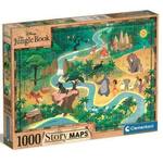 Priča o Knjizi o džungli mapa slagalica od 1000 dijelova - Clementoni
