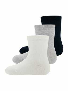 EWERS Čarape siva / crna / bijela