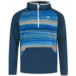Muška sportski pulover Head Topspin Hoodie - dark blue/print