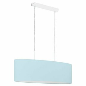 EGLO 97387 | Eglo-Pasteri-Pastel-LB Eglo visilice svjetiljka 2x E27 pastel plava
