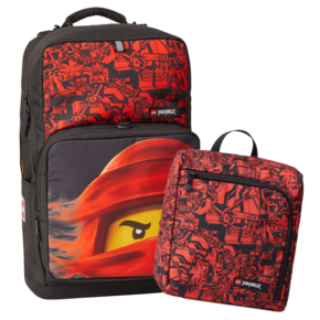 LEGO školski ruksak Ninjago Red Optimo Plus