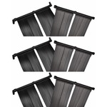 vidaXL Solarne ploče za grijanje bazena 6 kom 80 x 620 cm