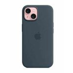 Apple iPhone 15 Plus Silicone Case with MagSafe - Storm Blue