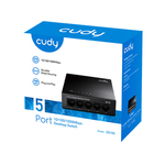 Cudy GS105, 1000Mbps, switch