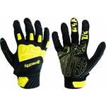 Meatfly Irvin Bike Gloves Black/Safety Yellow L Rukavice za bicikliste