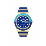 Sat Timex Q Timex Malibu TW2V38500 Gold/Blue