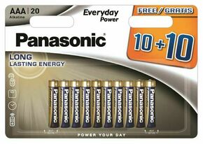 Panasonic alkalne AAA baterije