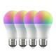 Smart LED Wifi bulbs Broadlink LB4E27 RGB (4 pieces)