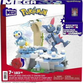 Figure djelovanja Mega Construx Pokémon Playset 183 Dijelovi